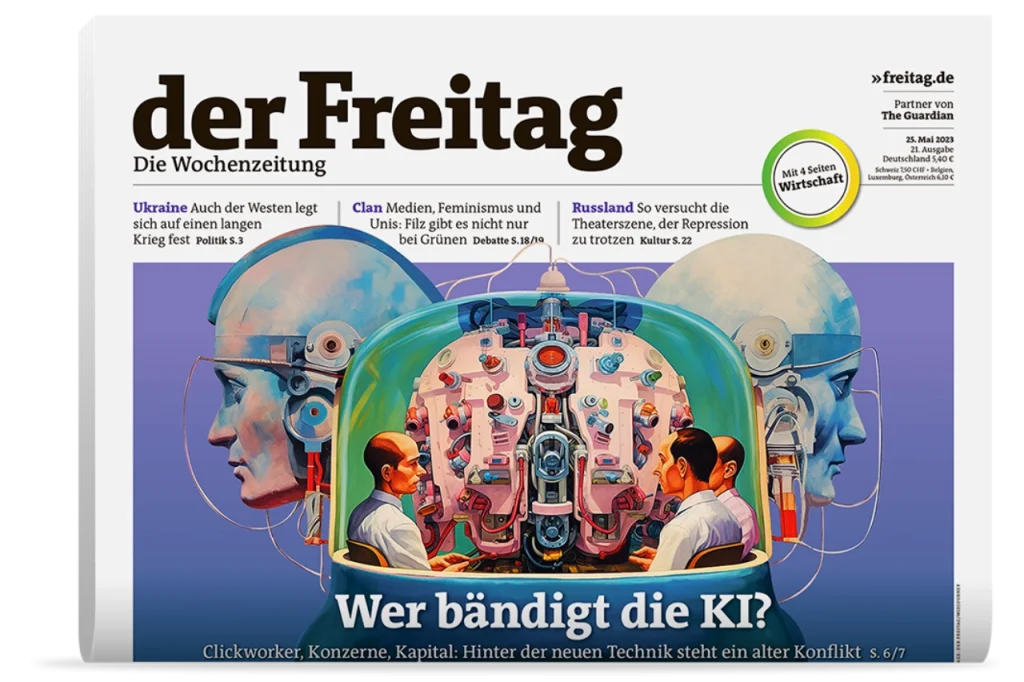 der Freitag Print-Cover Ausgabe 21/2023