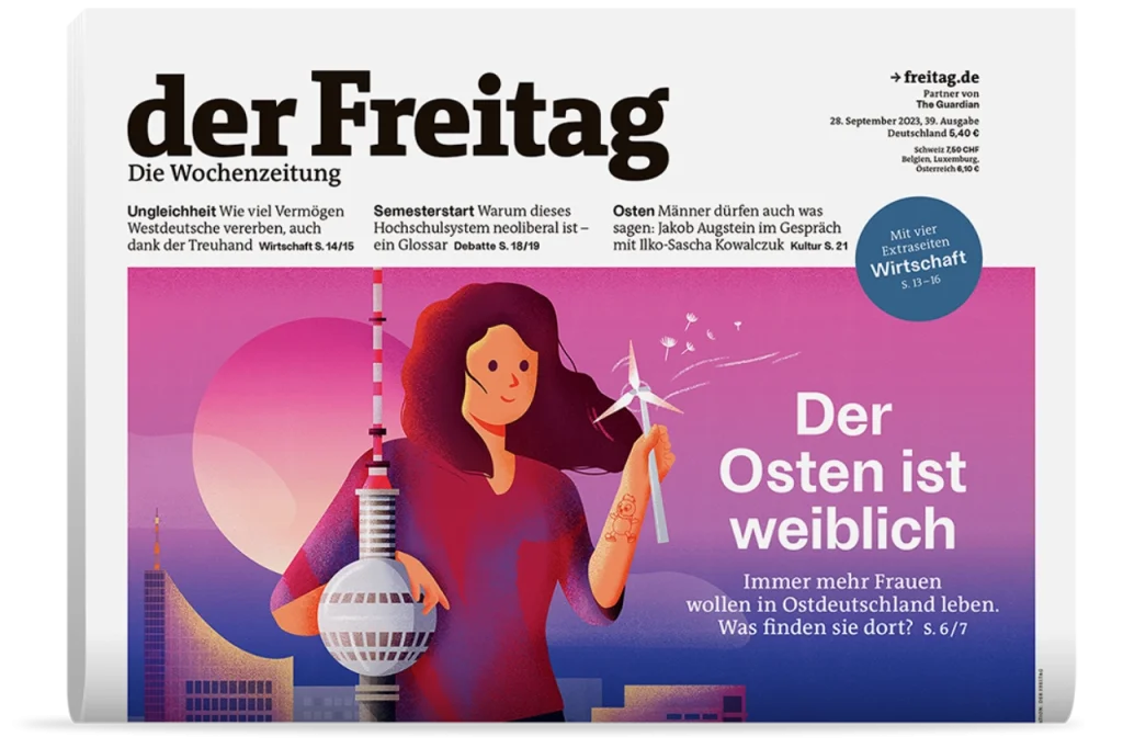 der Freitag Print-Cover Ausgabe 39/2023