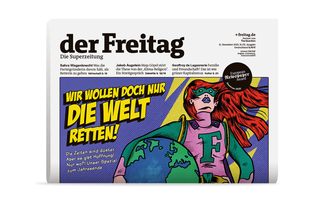 der Freitag Print-Cover Ausgabe 51/2023