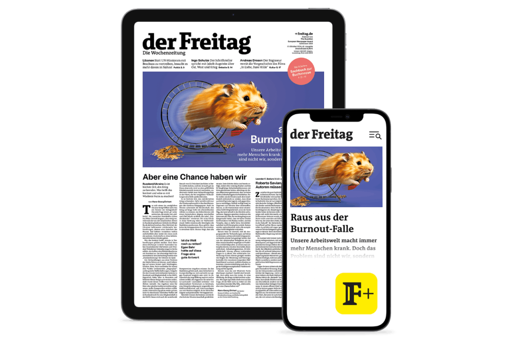 der Freitag Digital-Cover Ausgabe 42/24