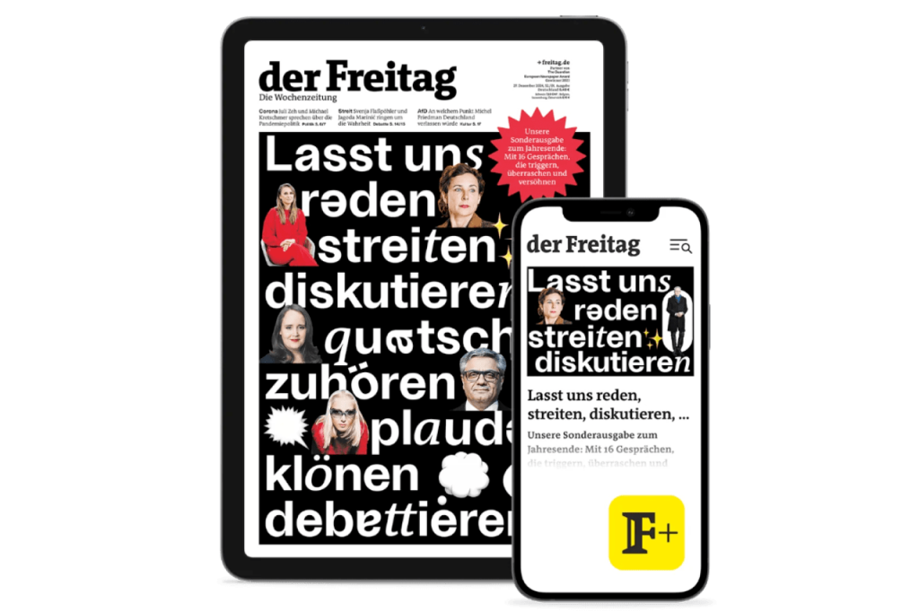 der Freitag Digital-Cover Ausgabe 52/24