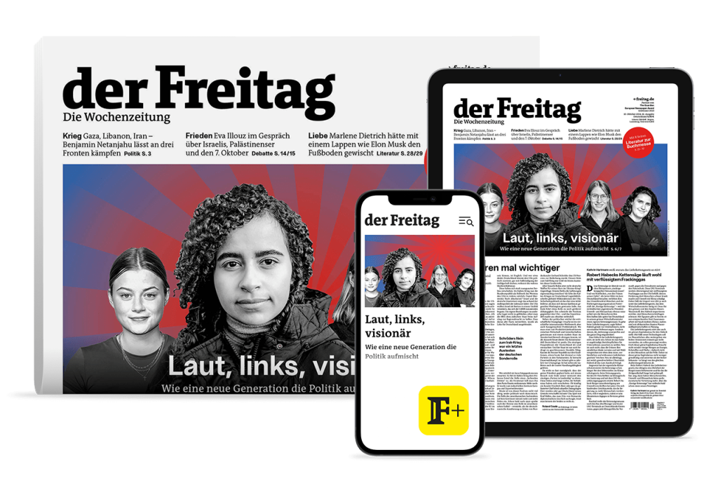 der Freitag Kmbi-Cover Ausgabe 41/2024