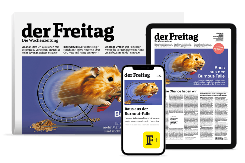 der Freitag Kombi-Cover Ausgabe 42/24