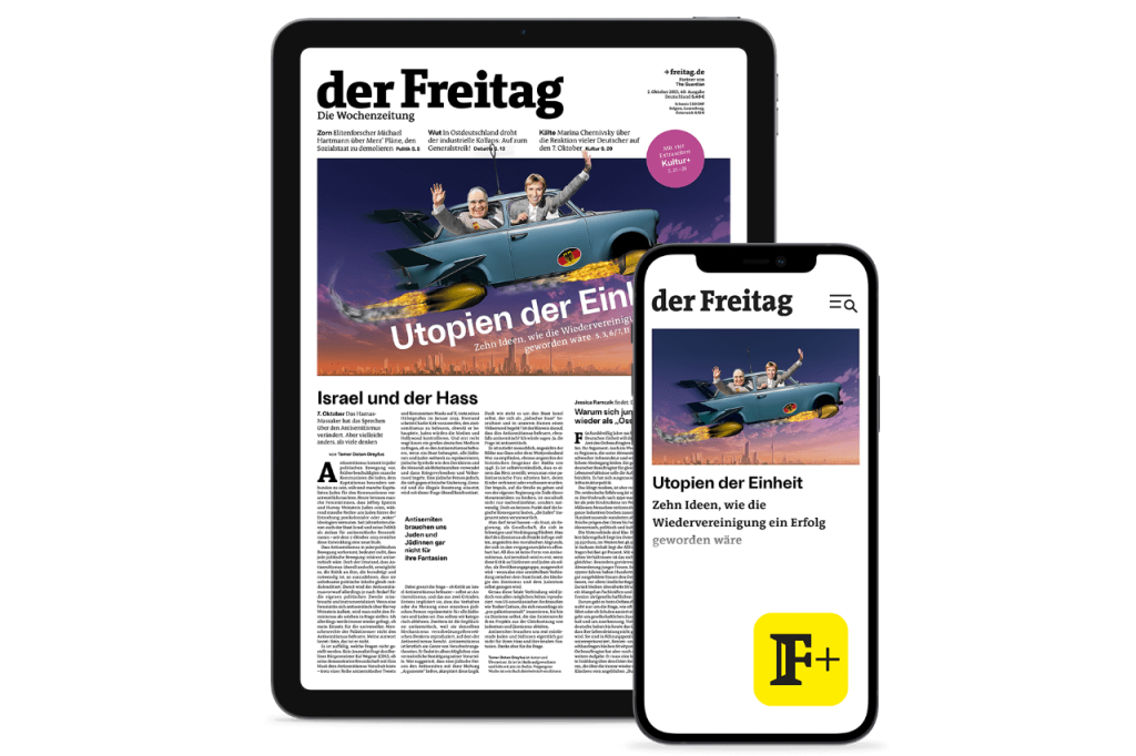 der Freitag Digital-Cover Ausgabe 40/2025