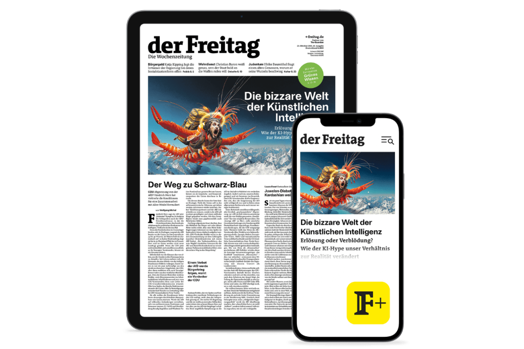 der Freitag Digital-Cover Ausgabe 43/25