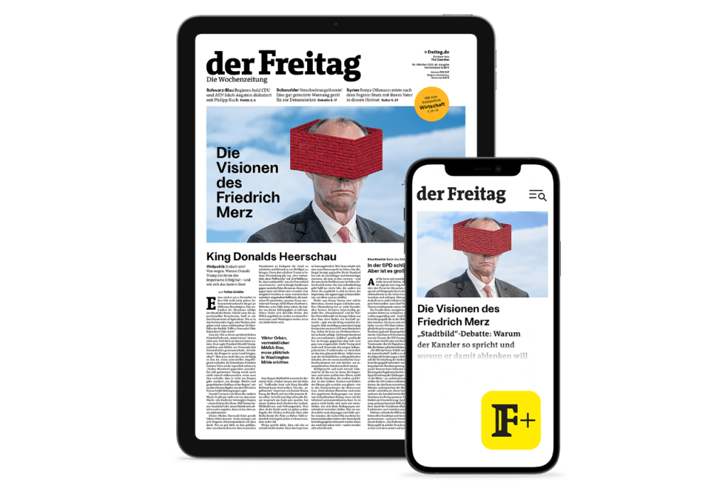 der Freitag Digital-Cover Ausgabe 44/25