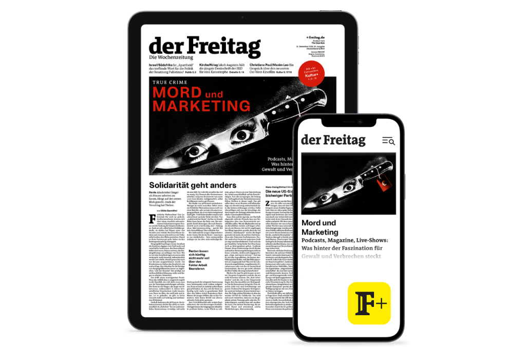 der Freitag Digital-Cover Ausgabe 50/25