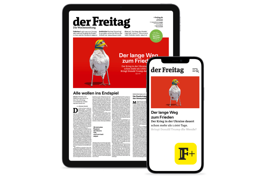 der Freitag Digital-Cover Ausgabe 34/2025