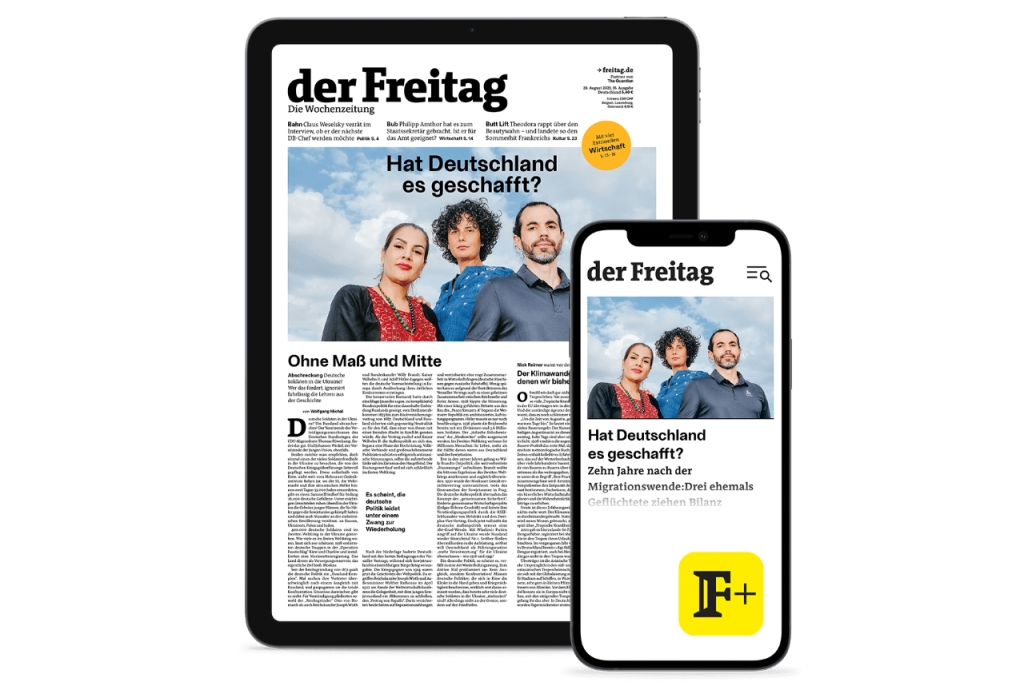 der Freitag Digital-Cover Ausgabe 35/2025