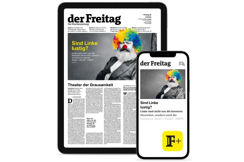 der Freitag Digital-Cover Ausgabe 36/2025