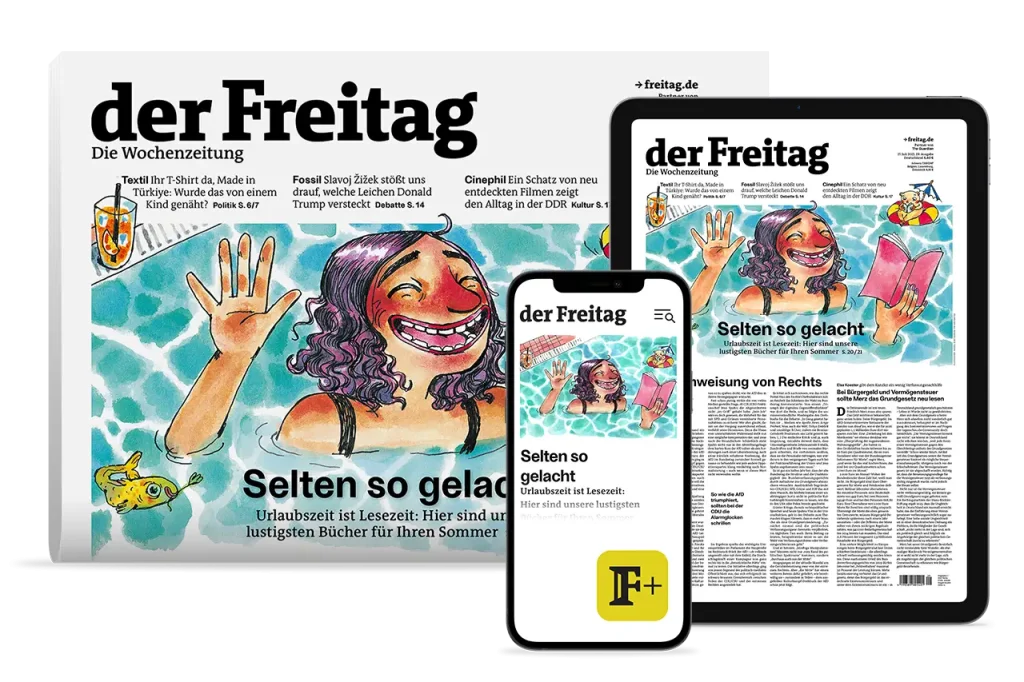 der Freitag Print- und Digital-Cover Ausgabe 29/2025