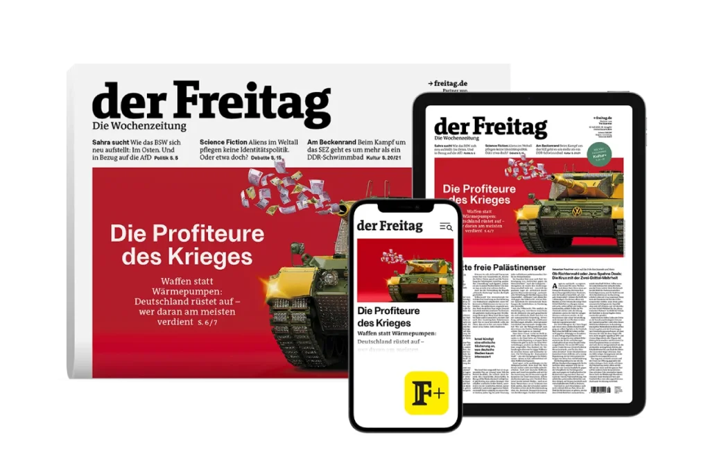 der Freitag Print- und Digital-Cover Ausgabe 28/2025