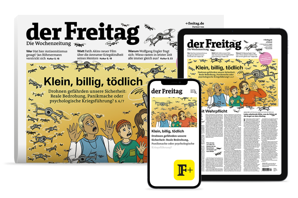 der Freitag Kombi-Cover Ausgabe 41/2025
