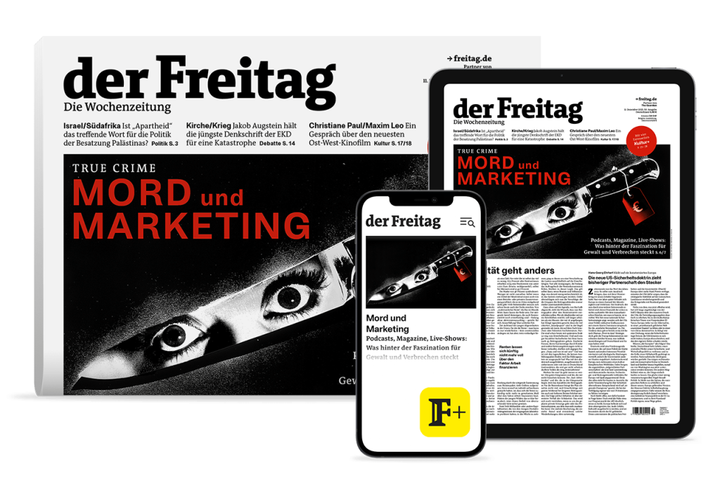 der Freitag Kombi-Cover Ausgabe 50/25