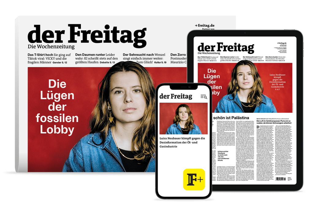 der Freitag Kombi-Cover Ausgabe 32/2025
