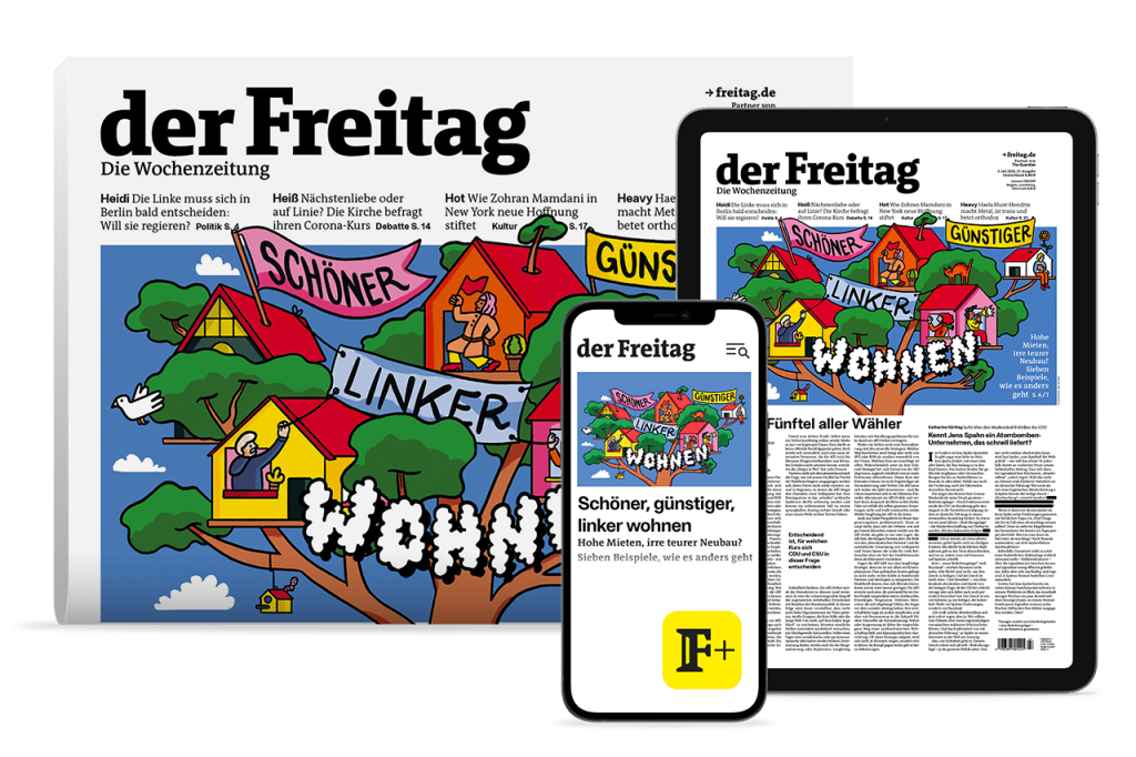 der Freitag Print- und Digital-Cover Ausgabe 27/2025