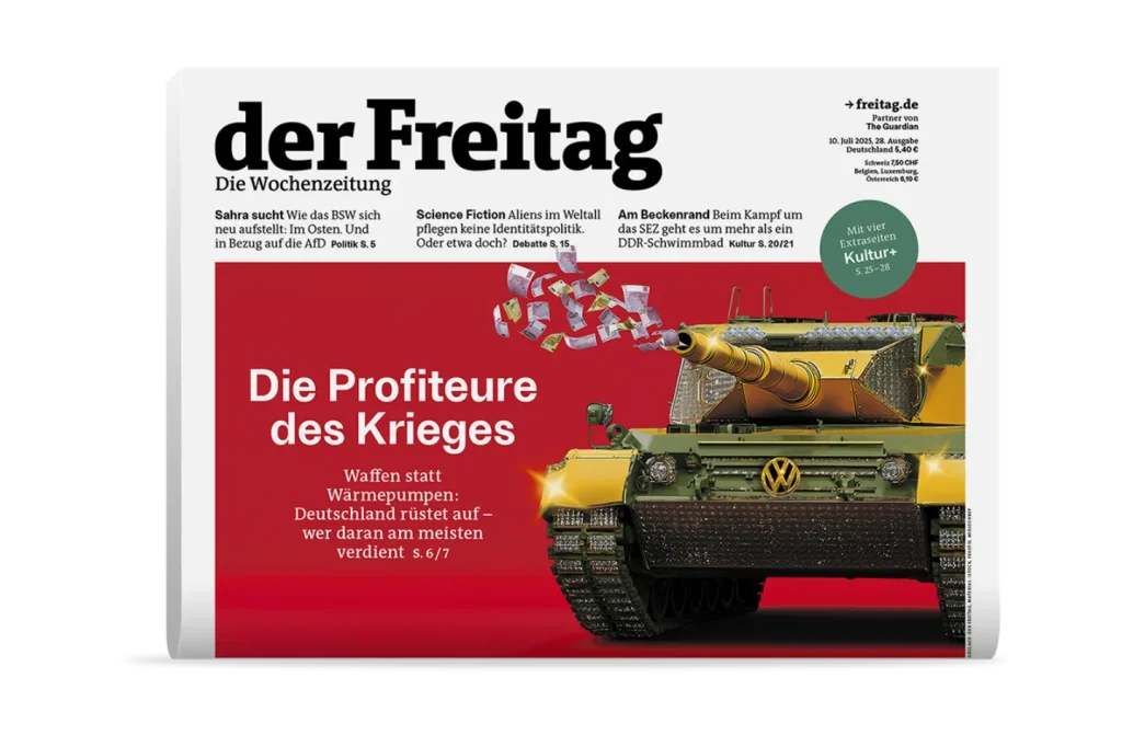der Freitag Print-Cover Ausgabe 28/2025