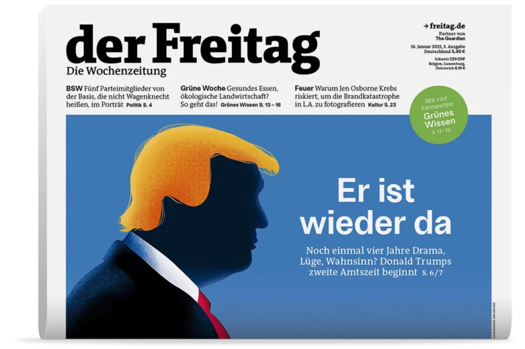 der Freitag Print-Cover Ausgabe 03/2025
