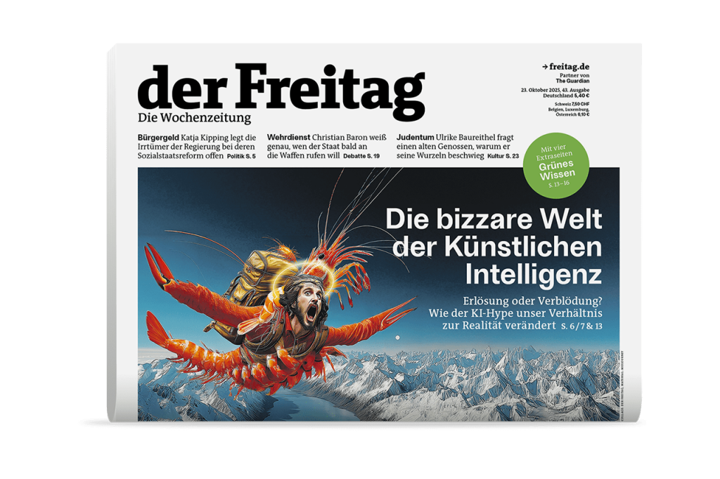 der Freitag Print-Cover Ausgabe 43/25