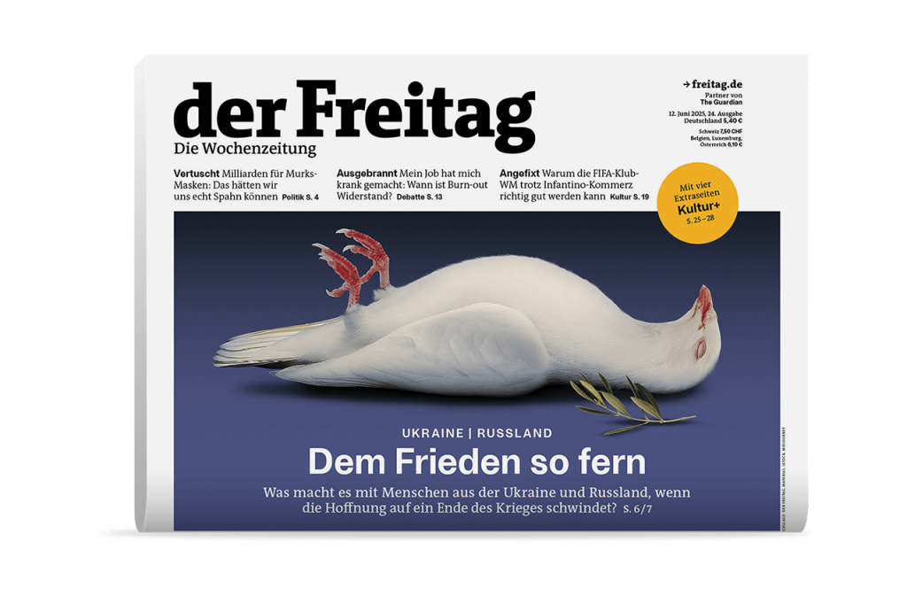 der Freitag Print-Cover Ausgabe 24/2025