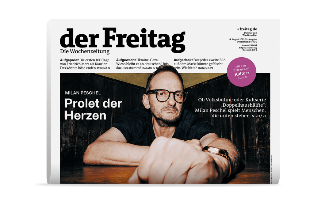 der Freitag Print-Cover Ausgabe 33/2025