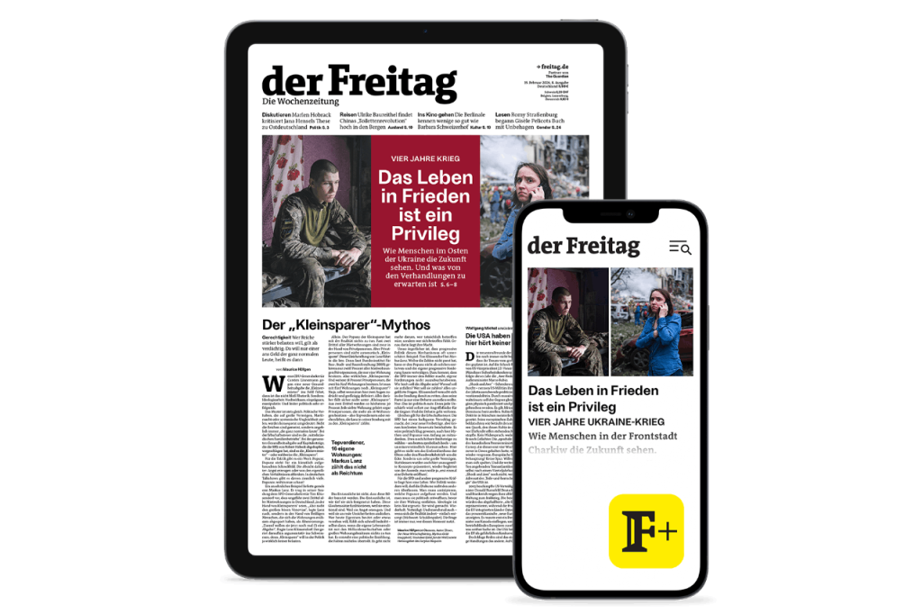der Freitag Digital-Cover Ausgabe 08/26