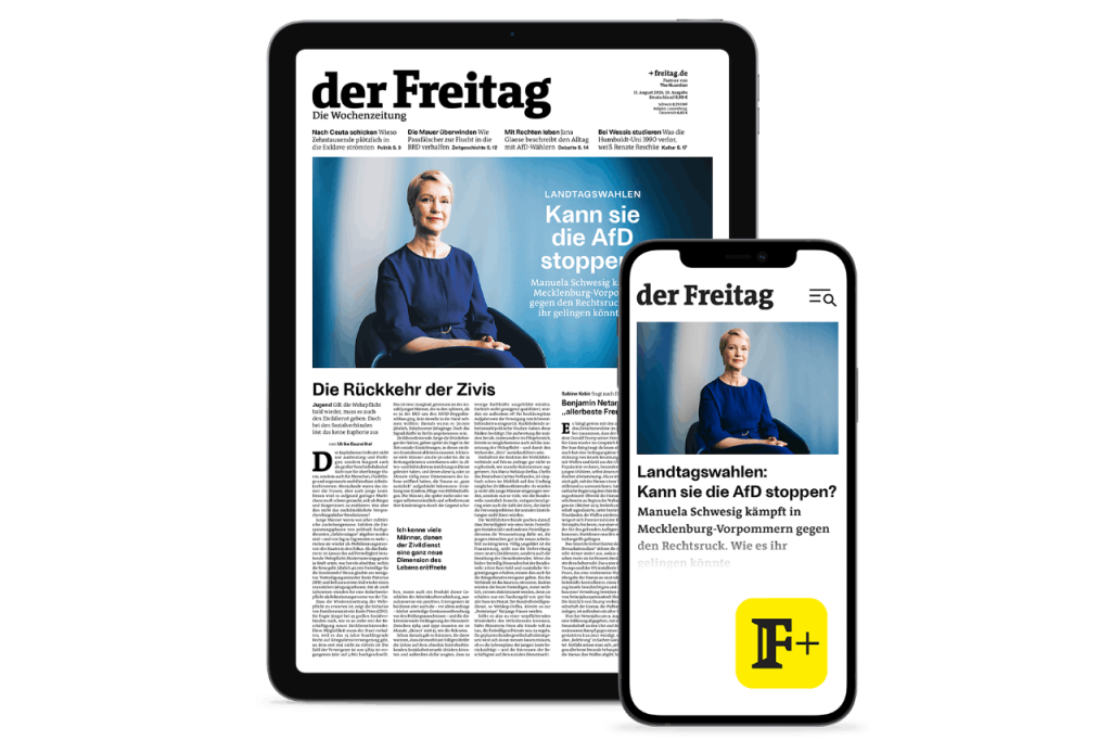 der Freitag Digital-Cover 33/2026