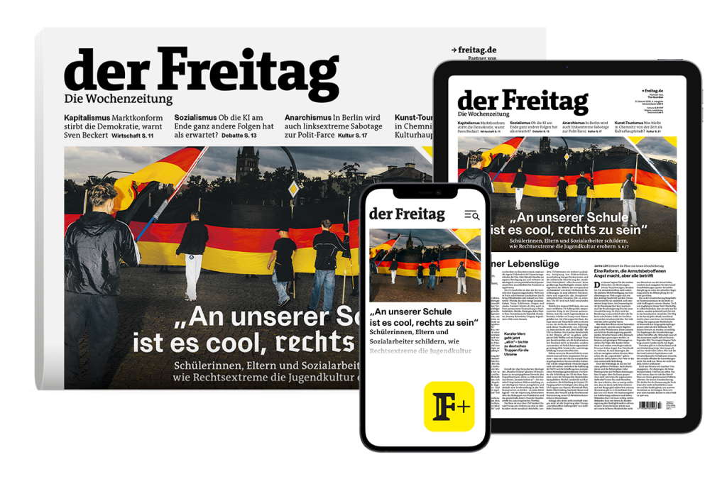 der Freitag Kombi-Cover Ausgabe 03/26