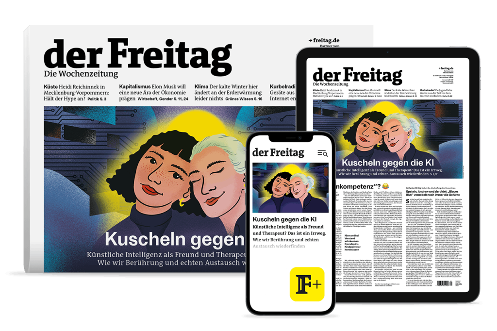 der Freitag Kombi-Cover Ausgabe 09/26