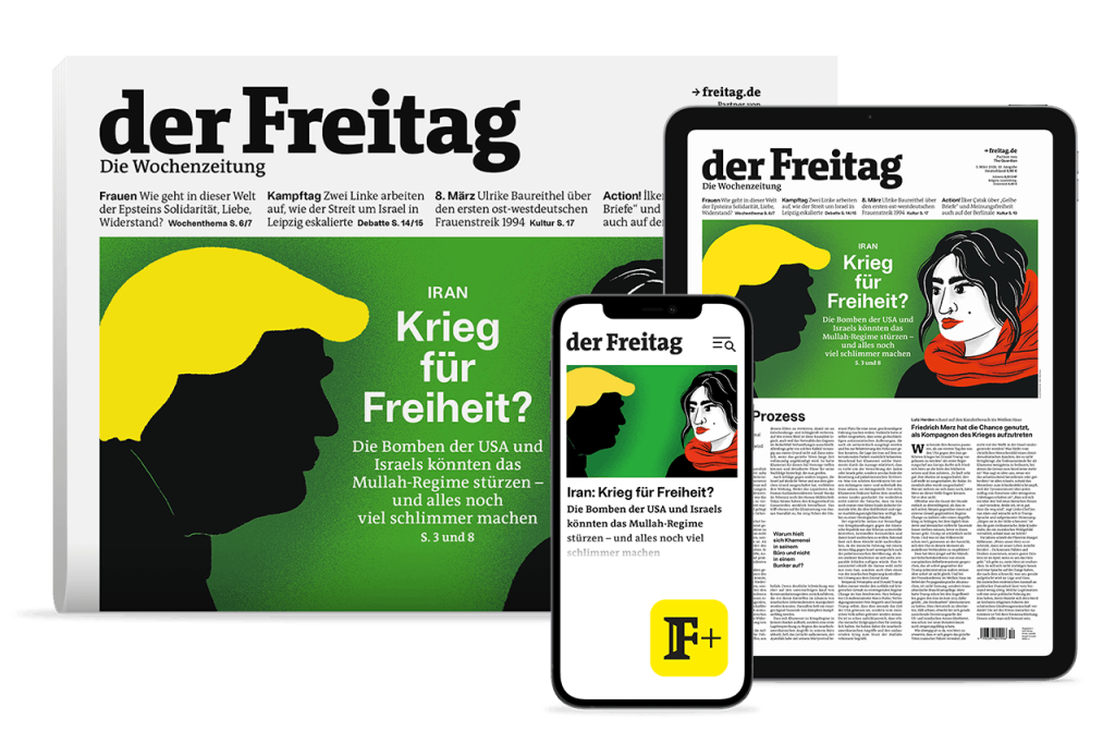 der Freitag Kombi-Cover Ausgabe 10/26
