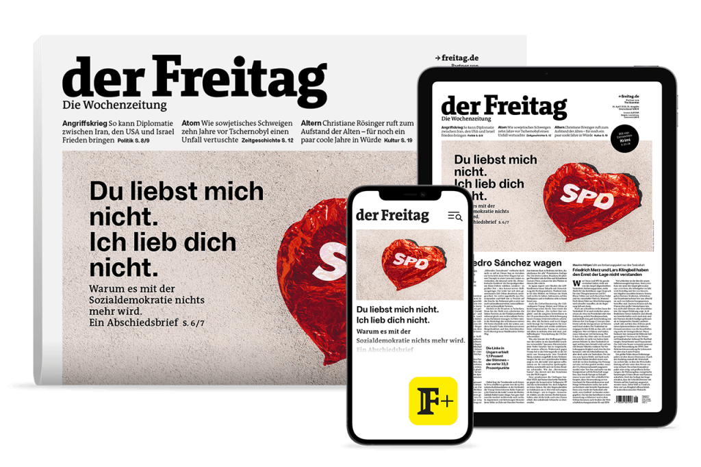 der Freitag Kombi-Cover 16/26