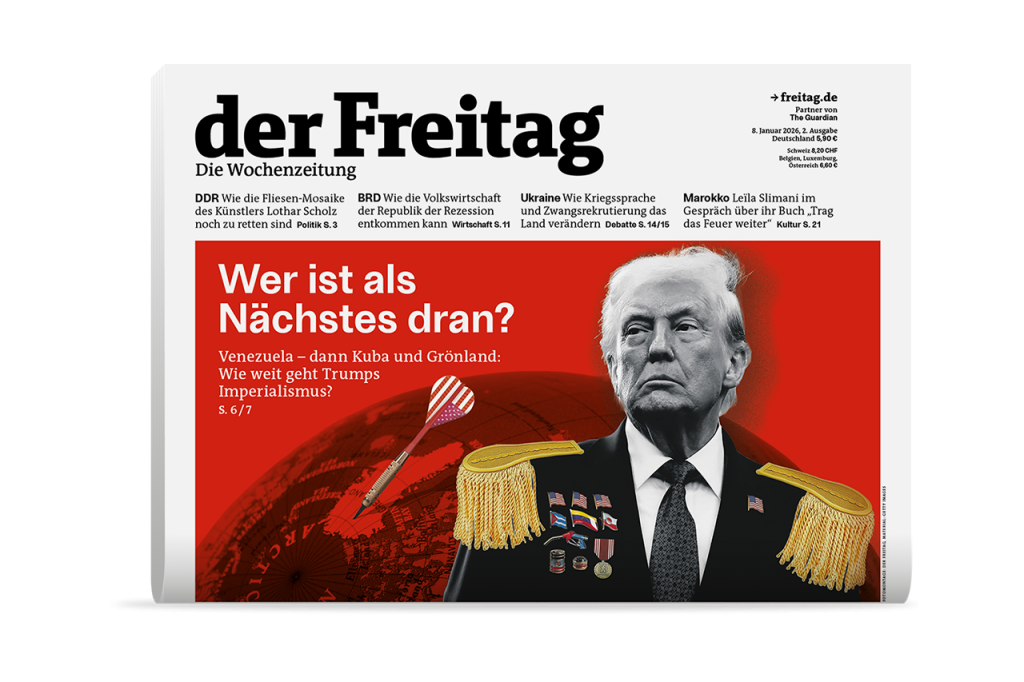 der Freitag Print-Cover Ausgabe 02/26