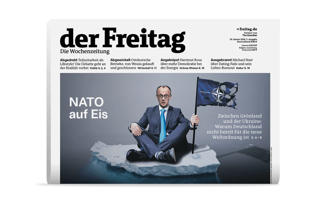 der Freitag Print-Cover Ausgabe 05/26