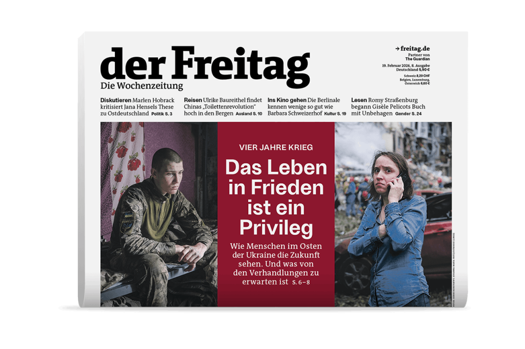 der Freitag Print-Cover Ausgabe 08/26