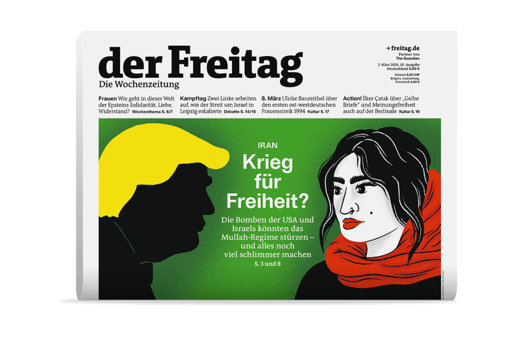 der Freitag Print-Cover Ausgabe 10/26