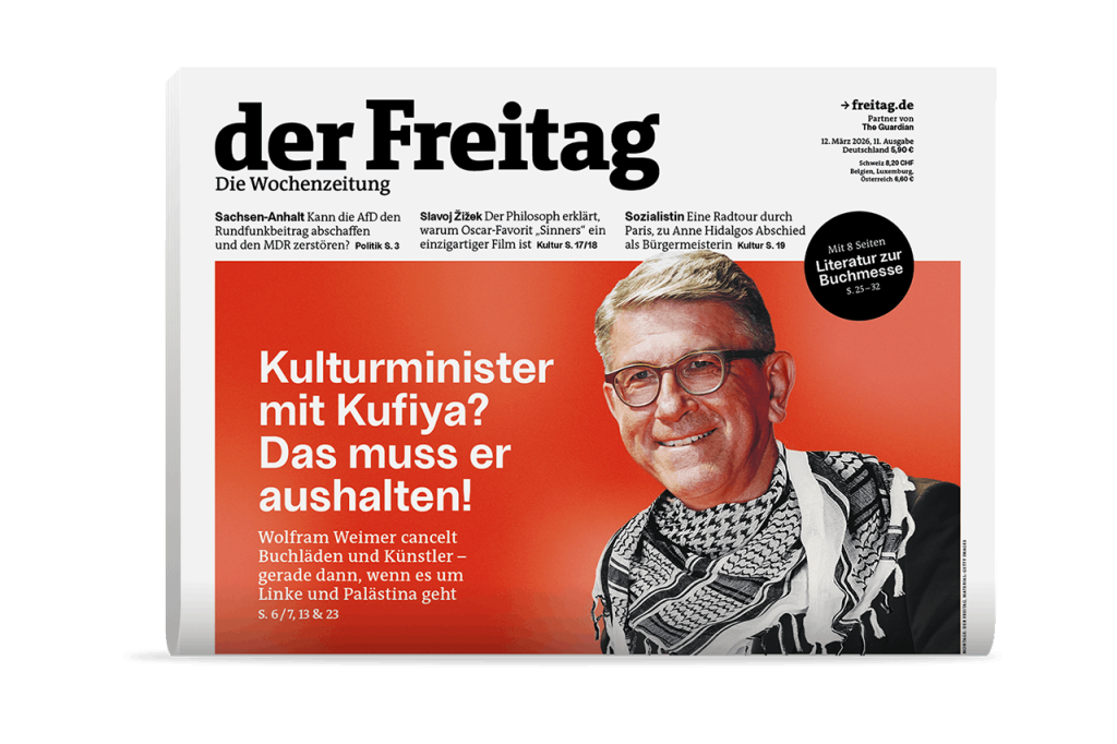 der Freitag Print-Cover Ausgabe 02/26