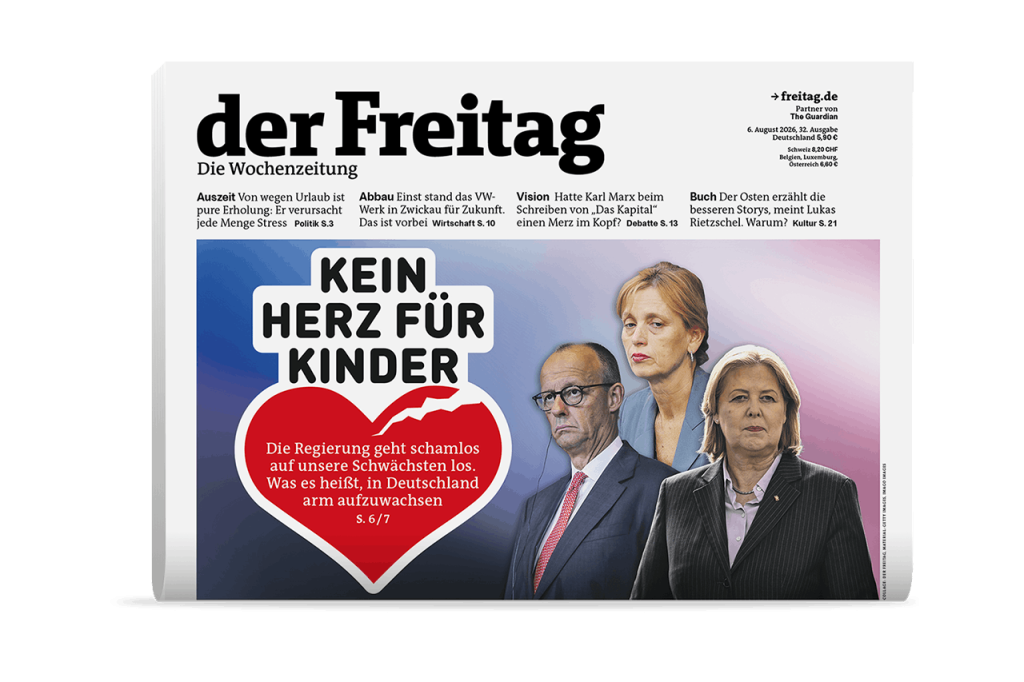 der Freitag Print-Cover 32/2026
