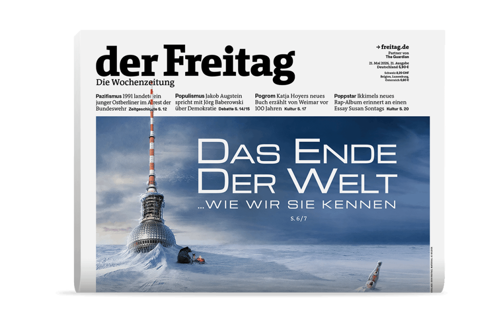 der Freitag Print-Cover 21/2026