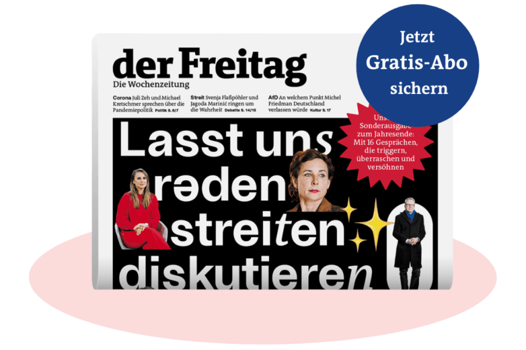 der Freitag Ausgabe 52/2024 als Print-Cover