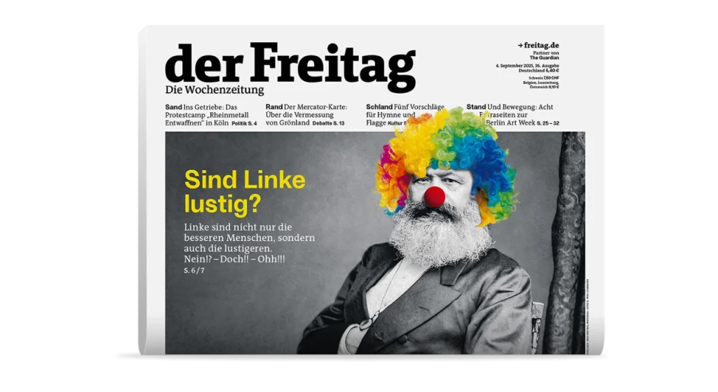 der Freitag Print-Cover Ausgabe 36/2025