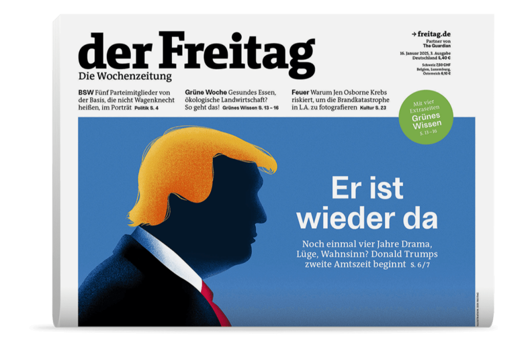 der Freitag Print-Cover Ausgabe 03/2025