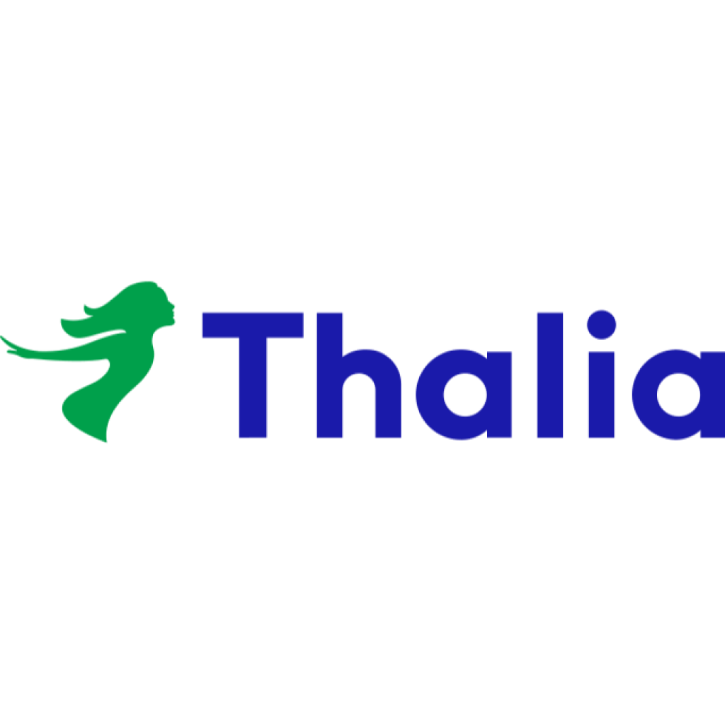 Firmenlogo von Thalia. Sie erhalten f&uuml;r ein Abo vom Freitag ein Gutschein von Thalia.