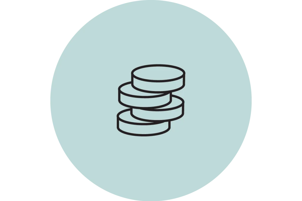 Symbol für Schritt 3: Zahlungsart wählen