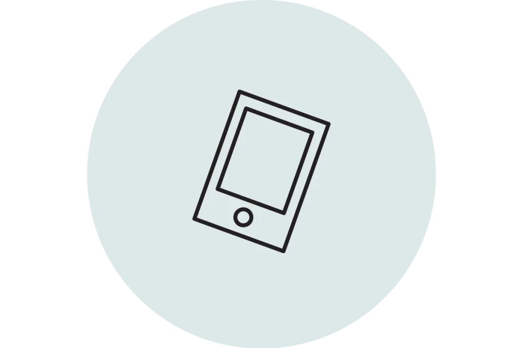 Symbol für Schritt 4: F+ Inhalte lesen