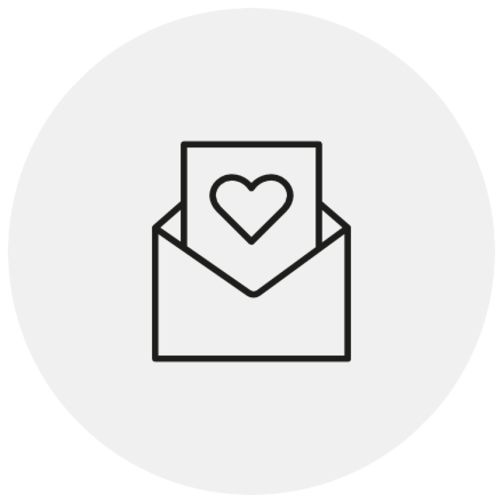 Symbol f&uuml;r Schritt 1: E-Mail &ouml;ffnen