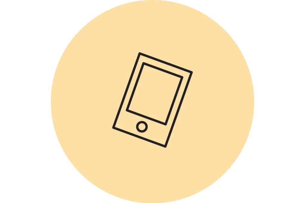 Symbol für Schritt 4: F+ Inhalte lesen