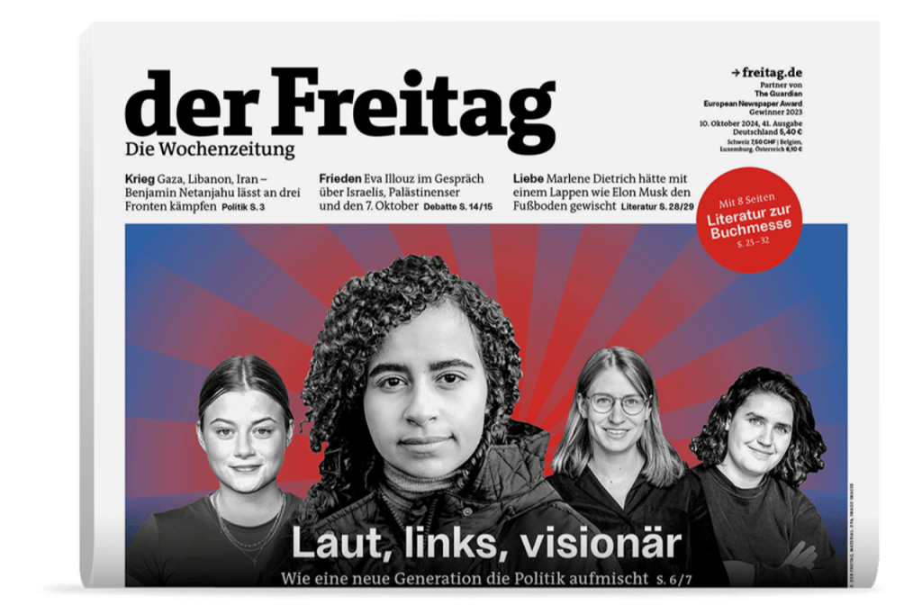 der Freitag Print-Cover Ausgabe 41/2024