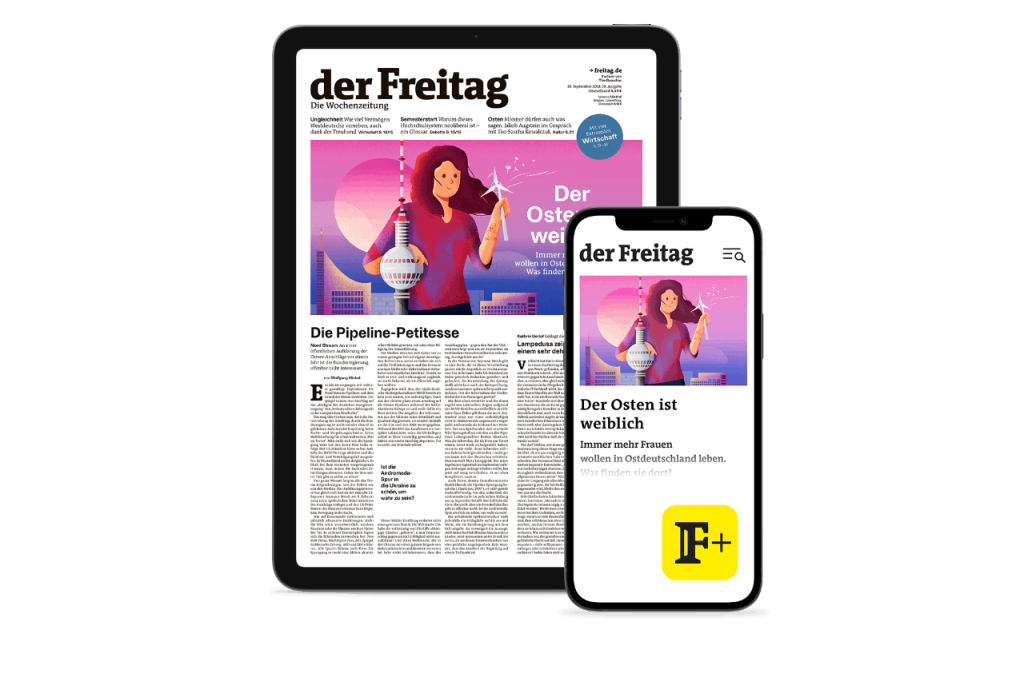 der Freitag Digital-Cover zum Frauentag
