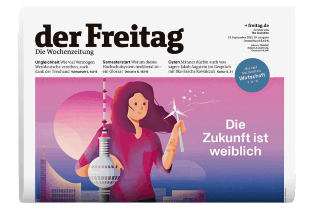 der Freitag Print-Cover zum Frauentag