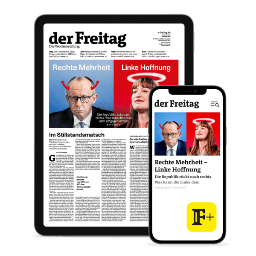 der Freitag Digital-Cover Ausgabe 09/25